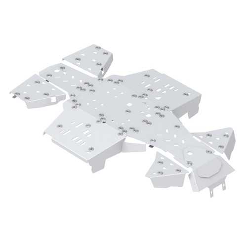 Set completo piastre paramotore (alluminio)