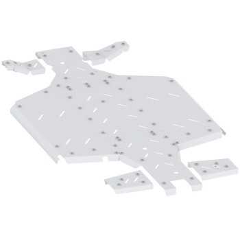 Set completo piastre paramotore (alluminio)