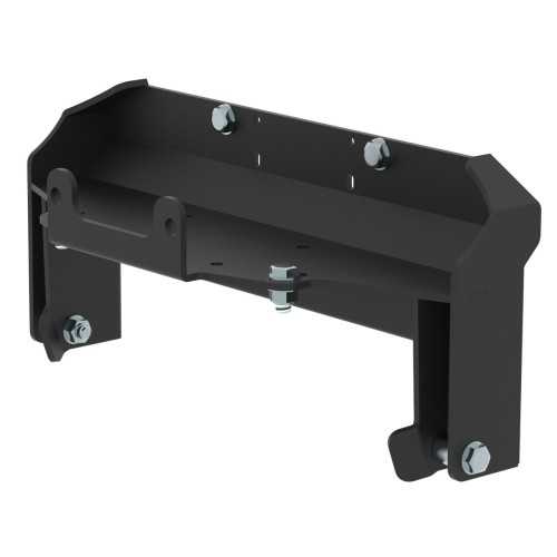 Adattatore per montaggio anteriore: Yamaha Grizzly 550 / 700 (-2015)