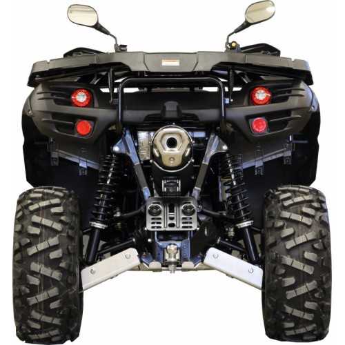 Piastra paramotore set completo (alluminio)