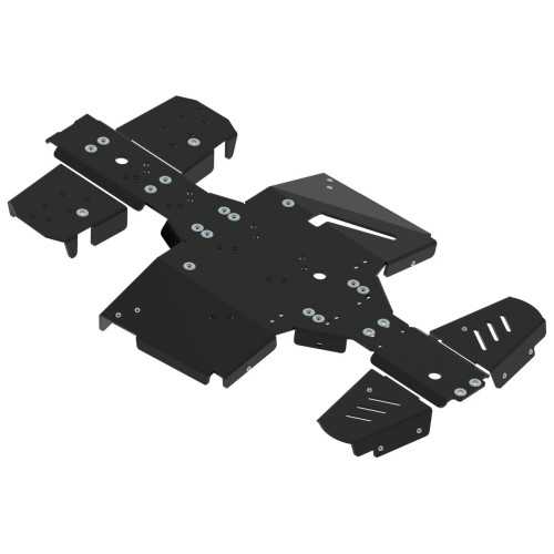 Set completo di piastre paramotore (plastica)