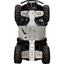 Set completo skid plate (alluminio)