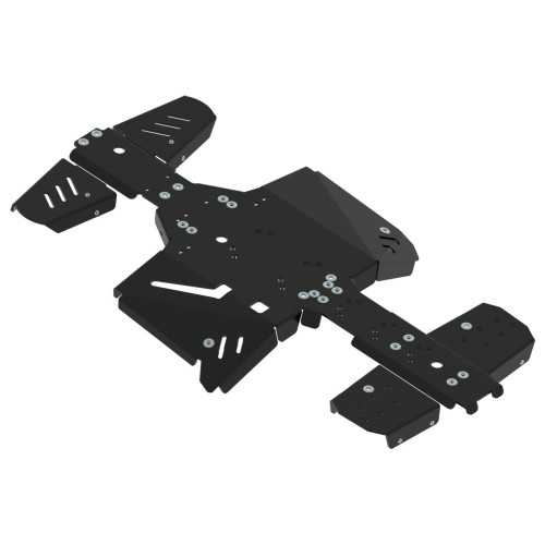 Set completo di piastre paramotore (plastica)
