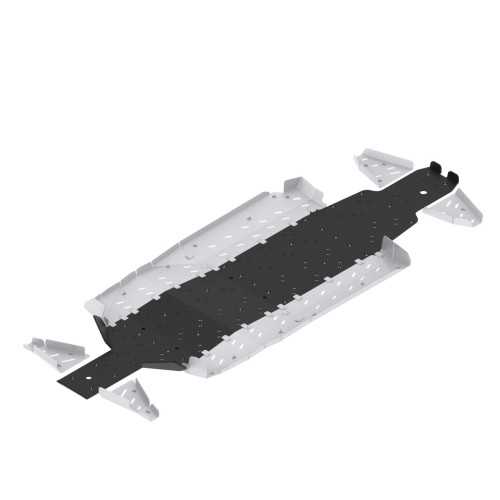 Set completo piastre paramotore alluminio/plastica