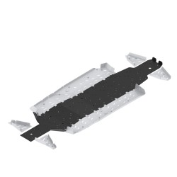 Set completo piastre paramotore alluminio/plastica