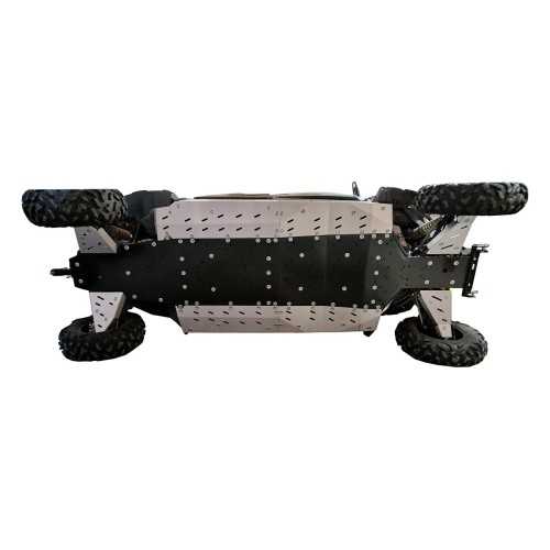 Set completo piastre paramotore alluminio/plastica