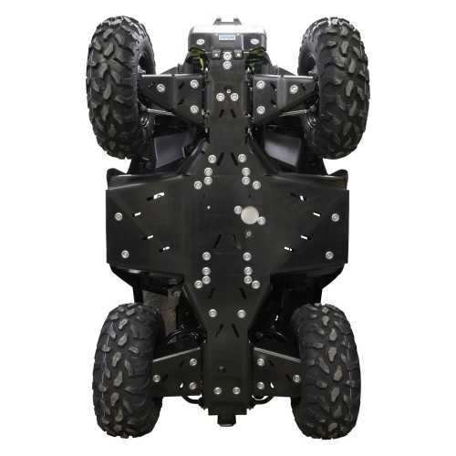 Set completo di piastre paramotore (plastica HDPE)