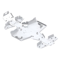 Set completo di piastre paramotore (alluminio)