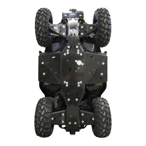 Set completo di piastre paramotore (plastica)