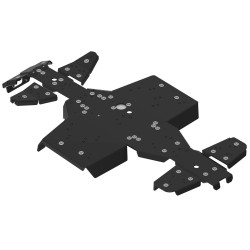 Set completo di piastre paramotore (plastica)