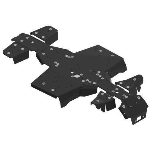 Set completo di piastre paramotore (plastica)