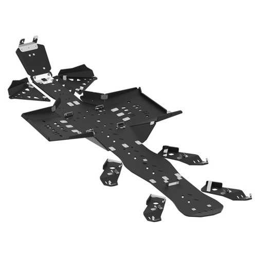 set completo di piastre paramotore in plastica (2017-2018)