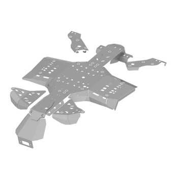 Set completo piastre paramotore (alluminio)