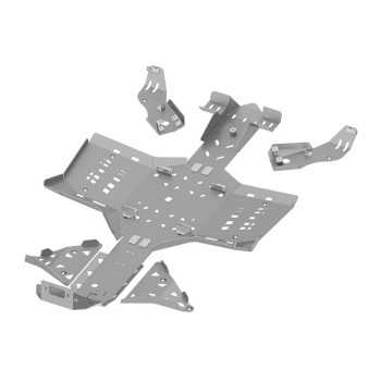 Set completo piastre paramotore (alluminio) 2