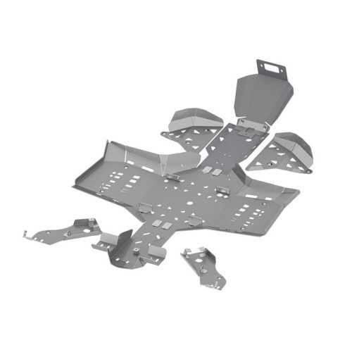 Set completo piastre paramotore (alluminio)