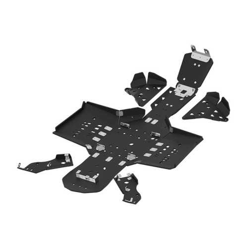 Set completo piastre paramotore (plastica)