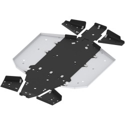 Piastra paramotore set completo (alluminio/plastica)