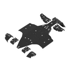 Piastra paramotore set completo (plastica)