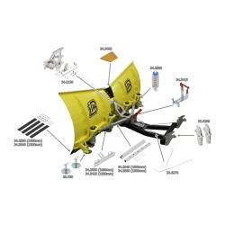 Tubo di regolazione ( V-Plough G2 1800 )