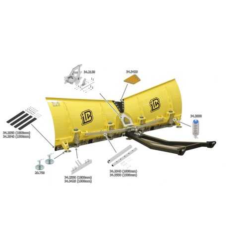 Supporto lama (V-Plow G2 1800)