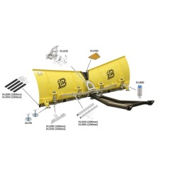 Supporto lama (V-Plow G2 1800)