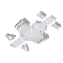 Set completo di piastre paramotore (alluminio)