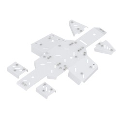 Set completo di piastre paramotore (alluminio)