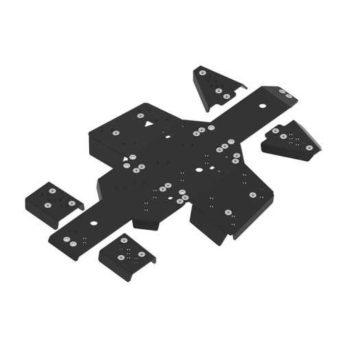 Set completo di piastre paramotore (plastica)