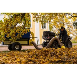 Rimorchio aspirafoglie