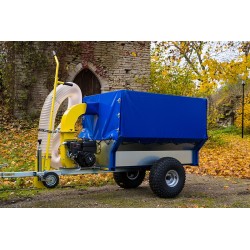 Rimorchio aspirafoglie