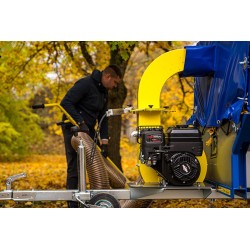 Rimorchio aspirafoglie