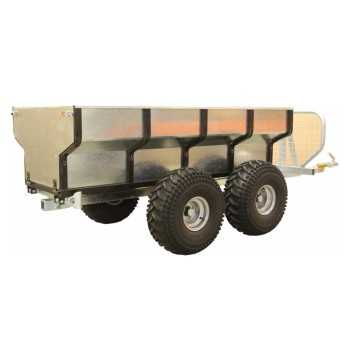 Rimorchio trasporto legname con cassone 2