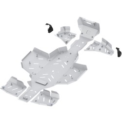 Set completo di piastre paramotore (alluminio)