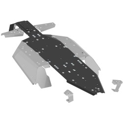 Set completo piastre paramotore (alluminio/plastica)