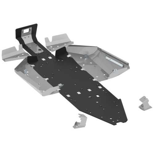 Set completo piastre paramotore (alluminio/plastica)