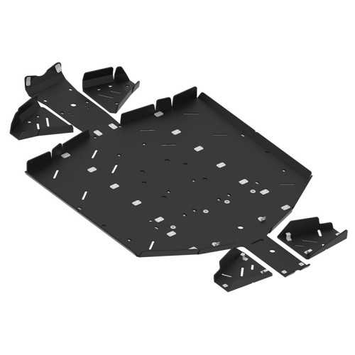 Piastra paramotore set completo (plastica)