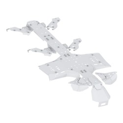 Piastra paramotore set completo (alluminio)