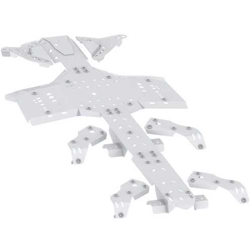 Piastra paramotore set completo (alluminio)