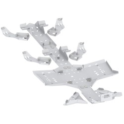 Piastra paramotore set completo (alluminio)