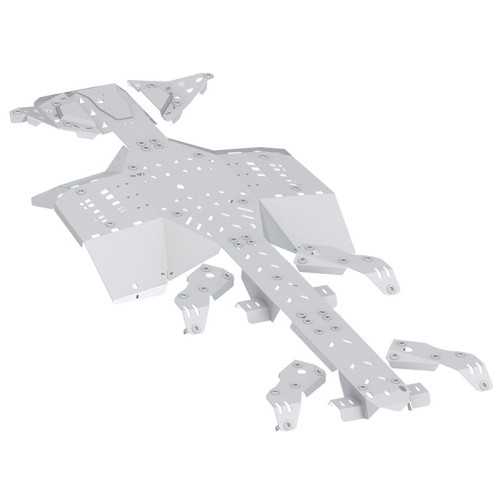 CanAm G2 Outlander 6x6 MAX - set completo di piastre paramotore in alluminio (2019+)