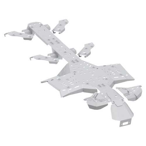 CanAm G2 Outlander 6x6 MAX - set completo di piastre paramotore in alluminio (2019+)