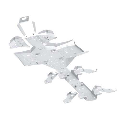 CanAm G2 Outlander 6x6 MAX - set completo di piastre paramotore in alluminio (2019+)