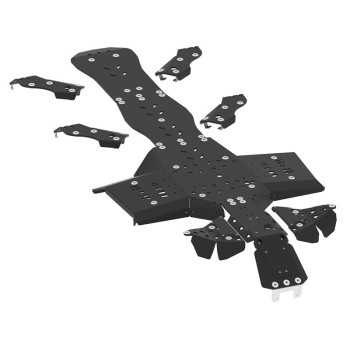 CanAm G2 Outlander 6x6 MAX - set completo di piastre paramotore in plastica (2019+) 2