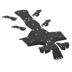 CanAm G2 Outlander 6x6 MAX - set completo di piastre paramotore in plastica (2019+)