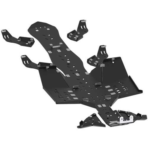 CanAm G2 Outlander 6x6 MAX - set completo di piastre paramotore in plastica (2019+)