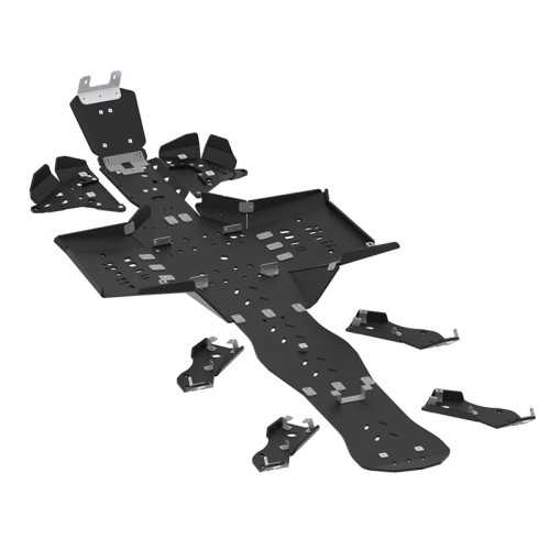 CanAm G2 Outlander 6x6 MAX - set completo di piastre paramotore in plastica (2019+)