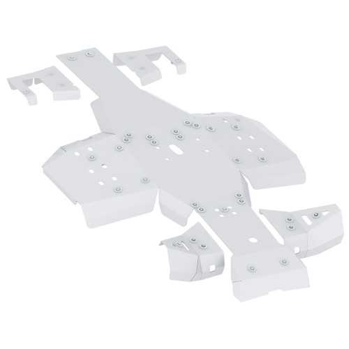 Set completo piastre paramotore (alluminio)