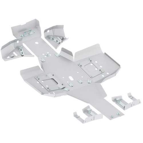 Set completo piastre paramotore (alluminio)