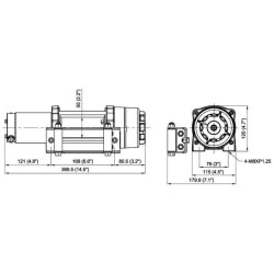 VERRICELLO QUAD ATV WARN XT15