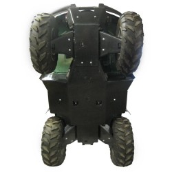 Piastra paramotore set completo (plastica) Yamaha Grizzly 450 (-2008)